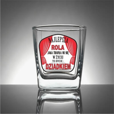 Szklanka do whisky dla Dziadka
